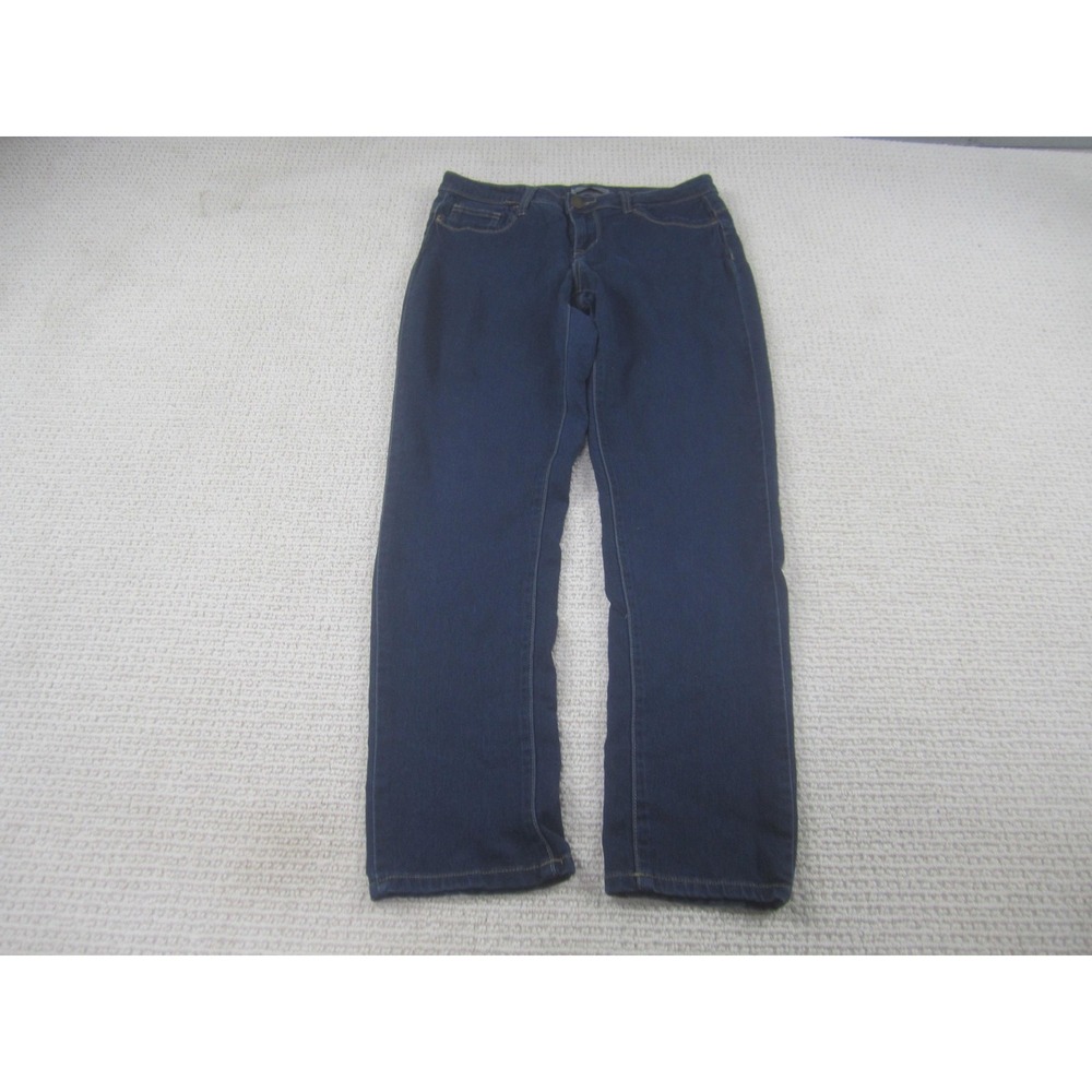 Rue21 Twentyone Black Jeans Womens 11/12R Blue Mid Rise Curvy Jegging Flex Denim